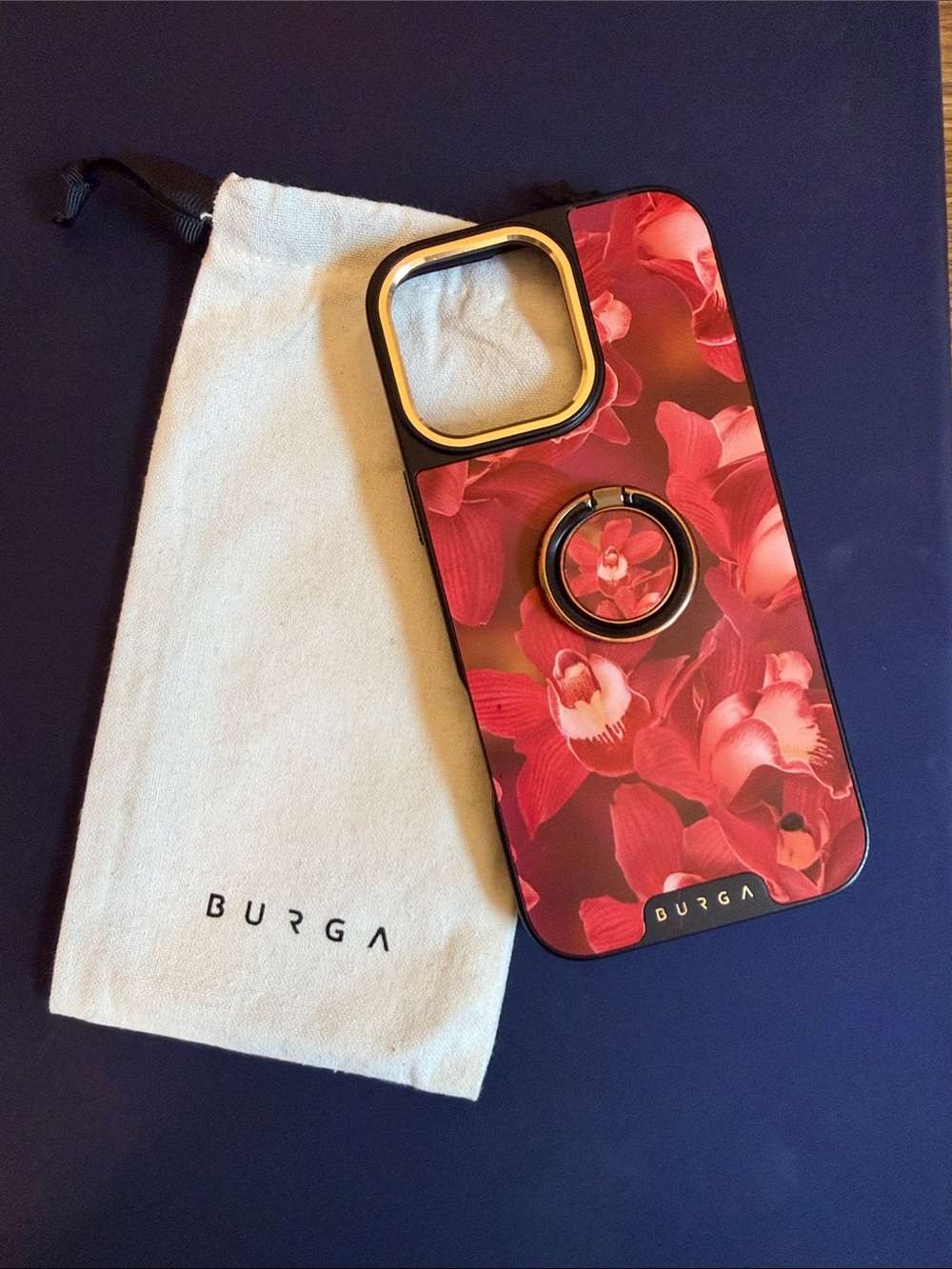 Burga Elite Phone Case with Ring - for iPhone 16 Pro Max